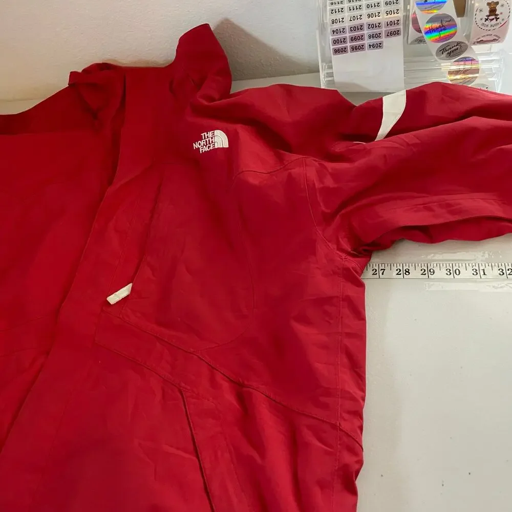 The North Face Hyvent Red Full Zip Men's Jacket Snowboard Men's XL
